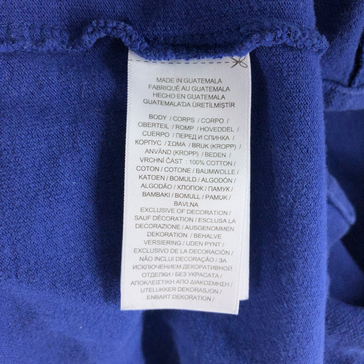 Ralph Lauren POLO RALPH LAUREN CLASSIC FIT short sleeve polo shirt men's XL equivalent cotton blue type Vintage Second Hand