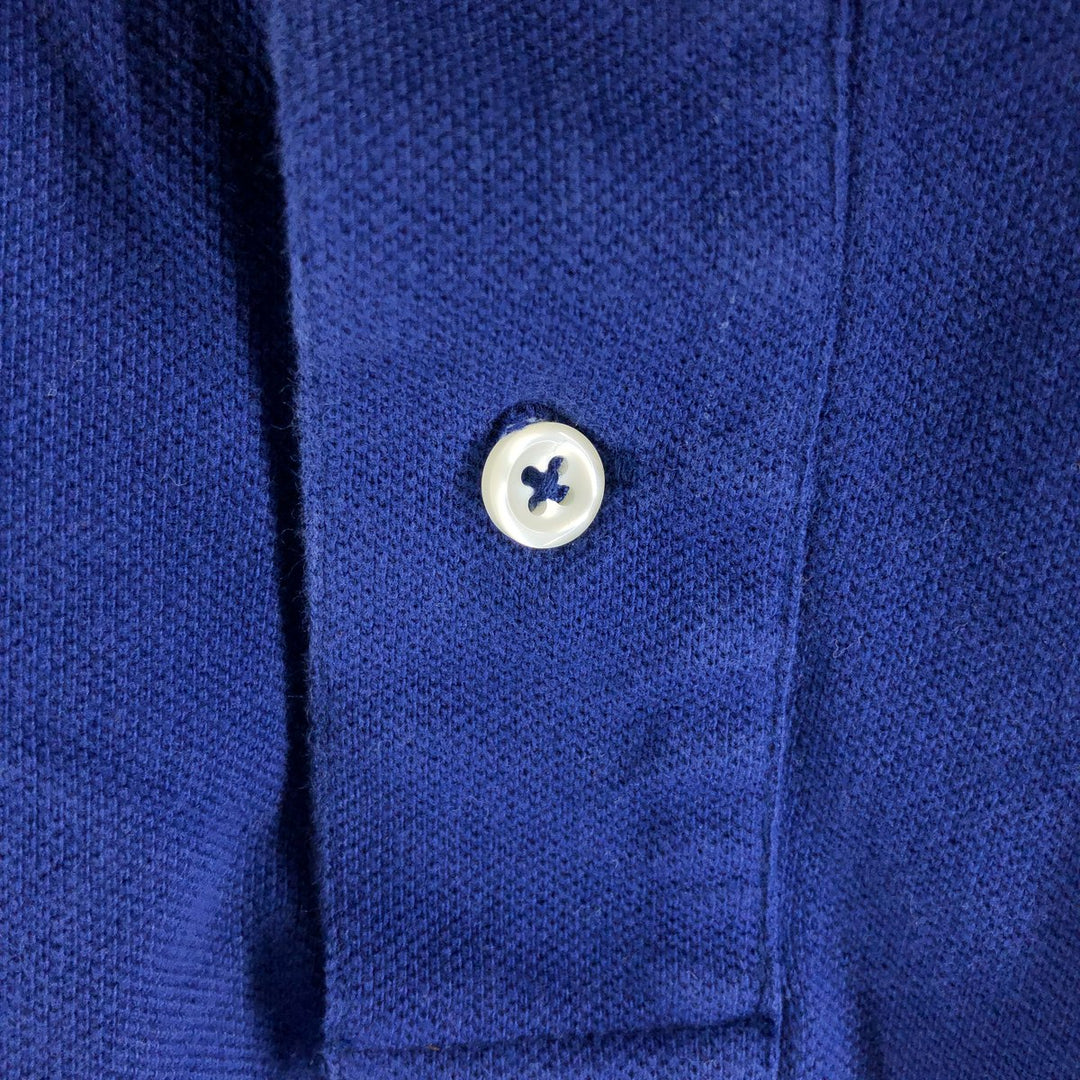 Ralph Lauren POLO RALPH LAUREN CLASSIC FIT short sleeve polo shirt men's XL equivalent cotton blue type Vintage Second Hand