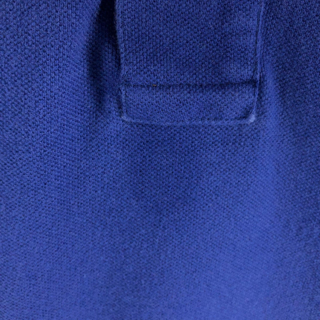 Ralph Lauren POLO RALPH LAUREN CLASSIC FIT short sleeve polo shirt men's XL equivalent cotton blue type Vintage Second Hand
