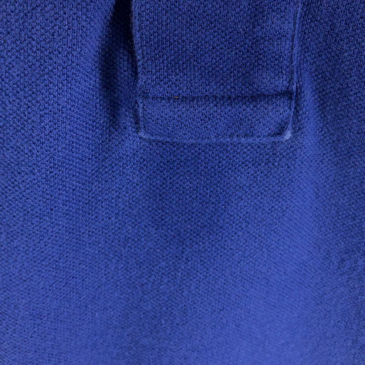 Ralph Lauren POLO RALPH LAUREN CLASSIC FIT short sleeve polo shirt men's XL equivalent cotton blue type Vintage Second Hand