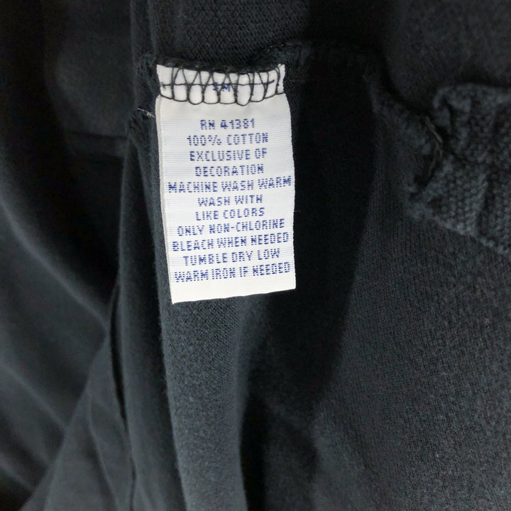 Ralph Lauren POLO RALPH LAUREN short sleeve polo shirt men's size L cotton black type Vintage Second Hand