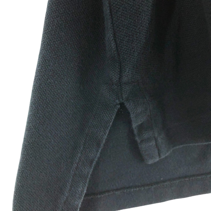 Ralph Lauren POLO RALPH LAUREN short sleeve polo shirt men's size L cotton black type Vintage Second Hand