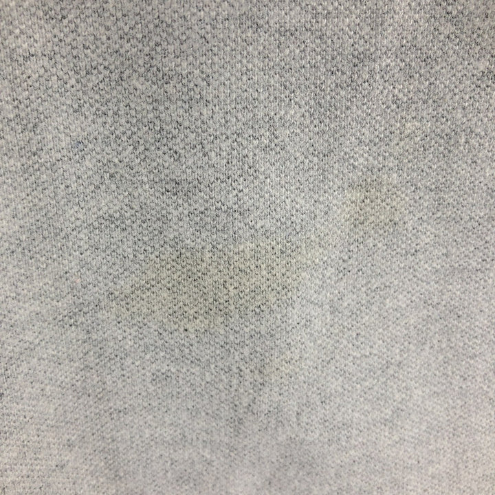 Ralph Lauren POLO RALPH LAUREN CUSTOM FIT short sleeve polo shirt men's size L cotton gray type Vintage Second Hand