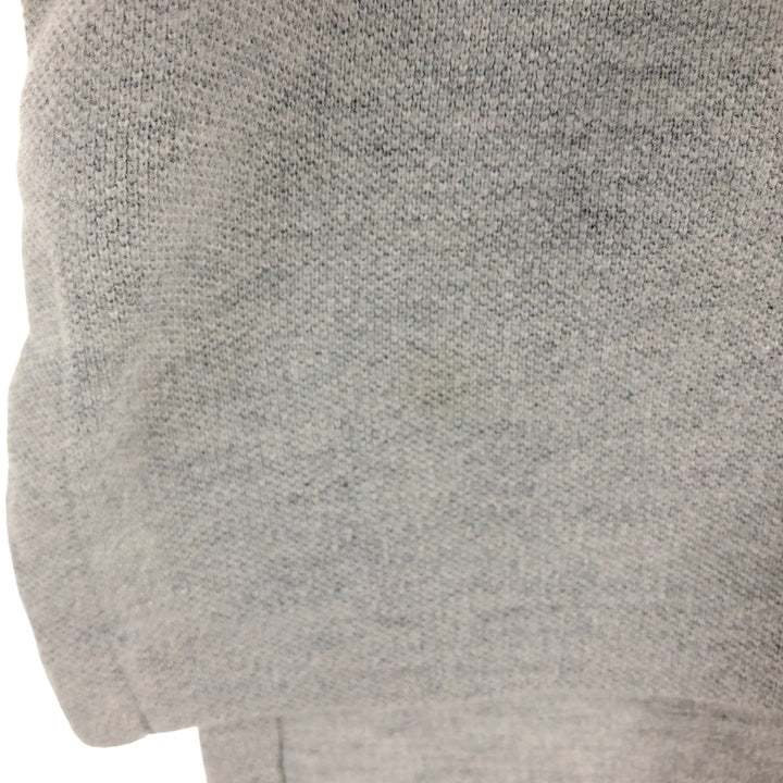 Ralph Lauren POLO RALPH LAUREN CUSTOM FIT short sleeve polo shirt men's size L cotton gray type Vintage Second Hand