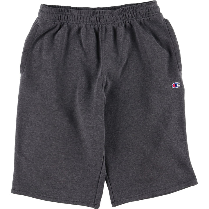 Champion Authentic Athleticwear Remake Sweat Shorts, Women's Size L cotton gray type Vintage Second Hand