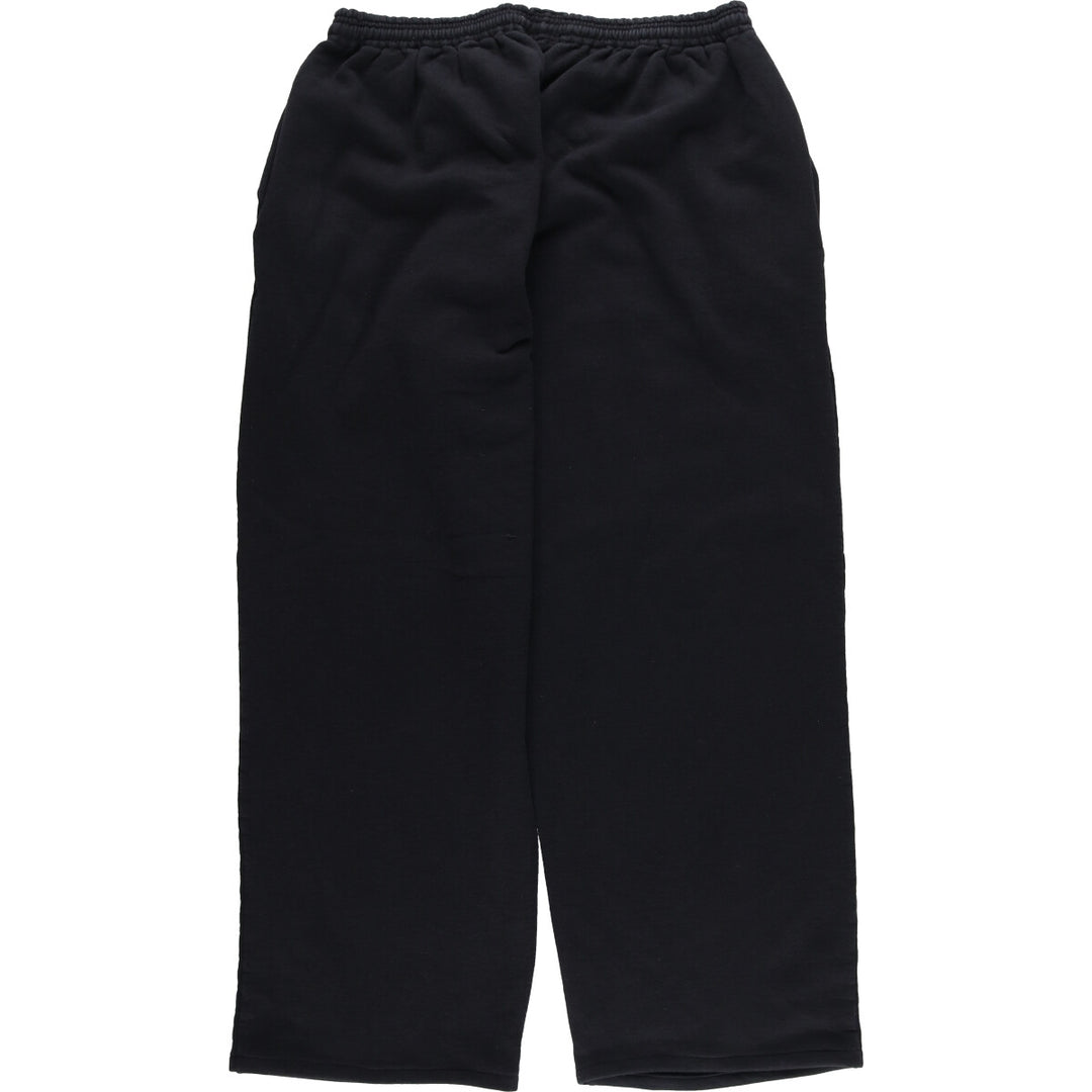 Champion Remake Sweatpants Women's XL Size cotton black type Vintage Second Hand