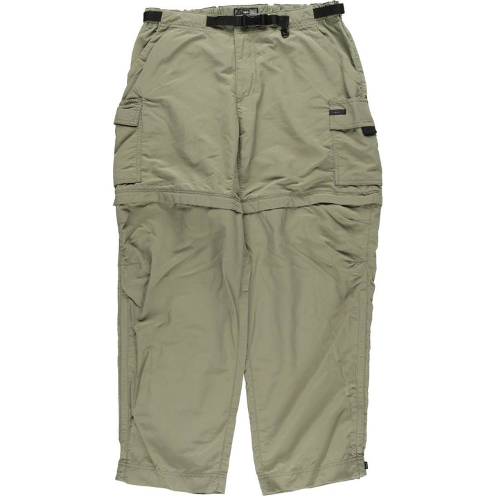REI 2WAY Climbing Pants, Women's XS Nylon Khaki type Vintage Second Hand