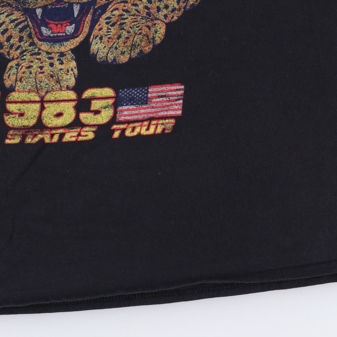 Goodie Two Sleeves Def Leppard Band T-Shirt Band TL cotton black type Vintage Second Hand