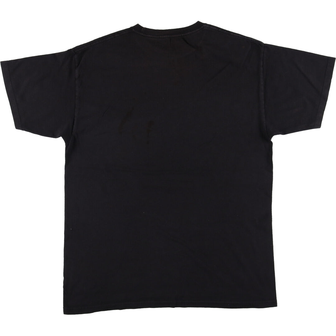 METALLICA Metallica Band T-shirt Band T Men's M size cotton black type Vintage Second Hand