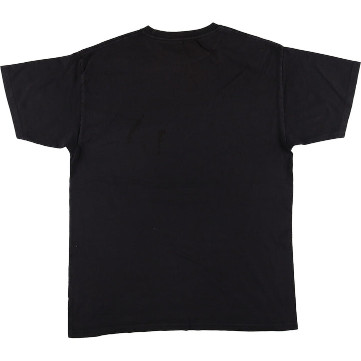 METALLICA Metallica Band T-shirt Band T Men's M size cotton black type Vintage Second Hand