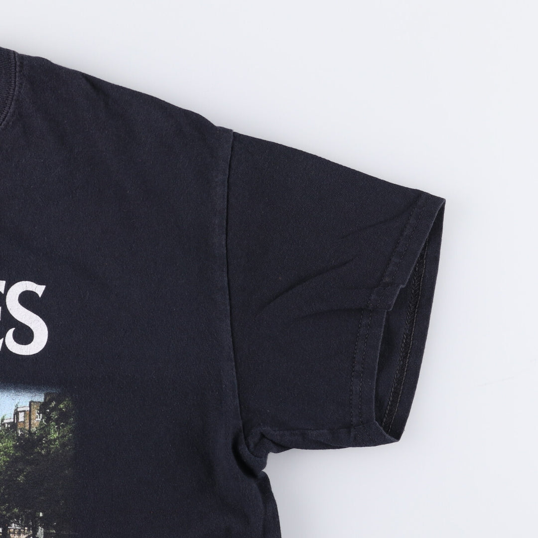 THE BEATLES The Beatles Band T-shirt Van TM cotton black type Vintage Second Hand