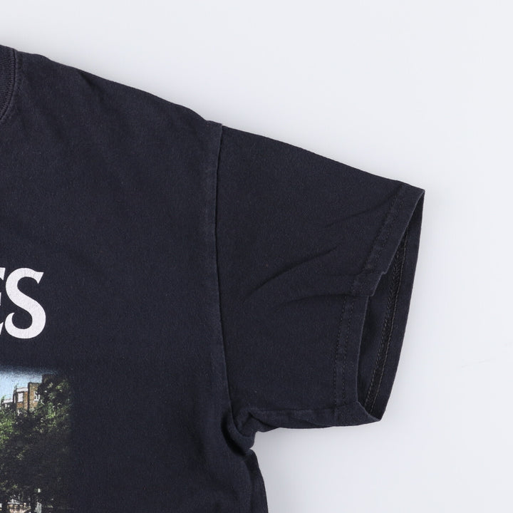THE BEATLES The Beatles Band T-shirt Van TM cotton black type Vintage Second Hand