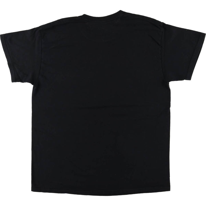 2pac Rap T-shirt, Men's L size cotton black type Vintage Second Hand