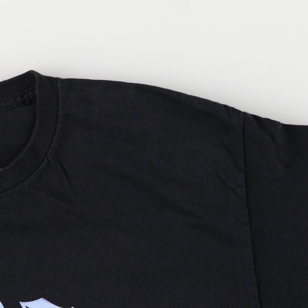 2pac Rap T-shirt, Men's L size cotton black type Vintage Second Hand