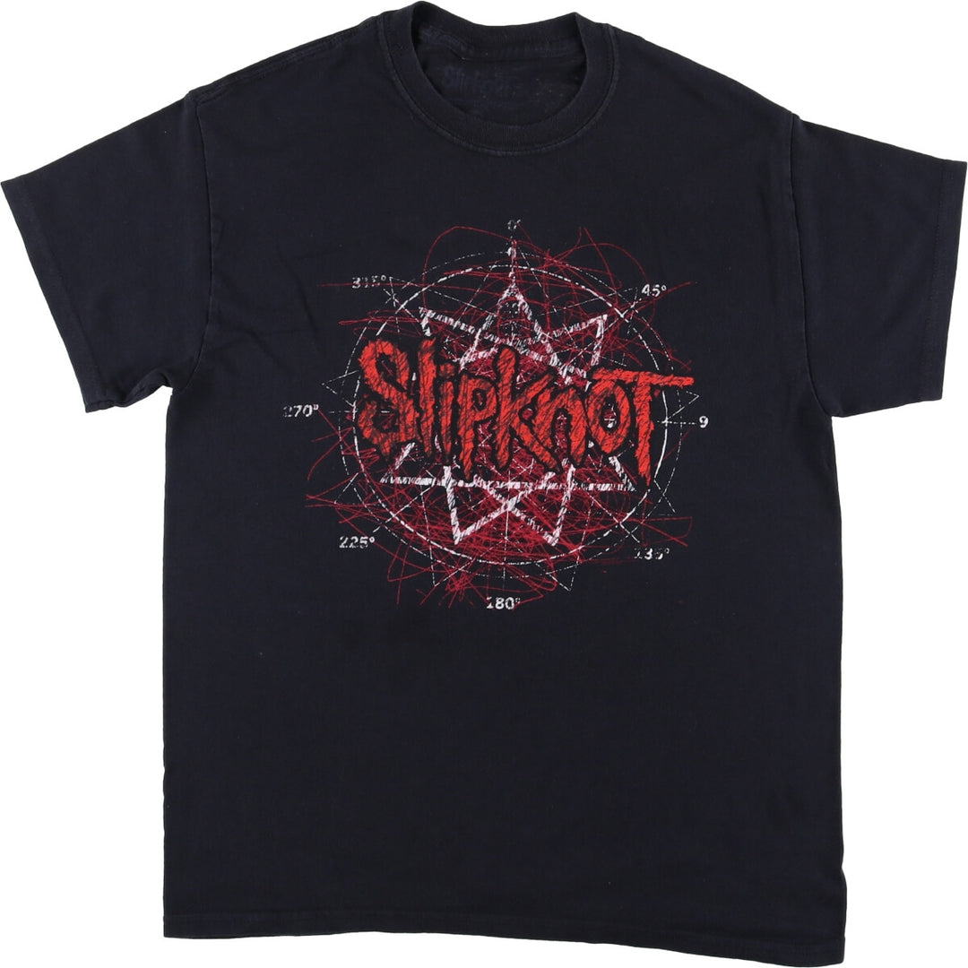 Slipknot Band T-shirt, Band T, Men's S size cotton black type Vintage Second Hand