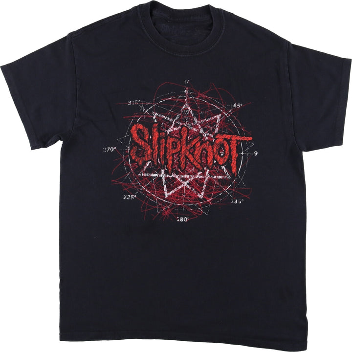 Slipknot Band T-shirt, Band T, Men's S size cotton black type Vintage Second Hand