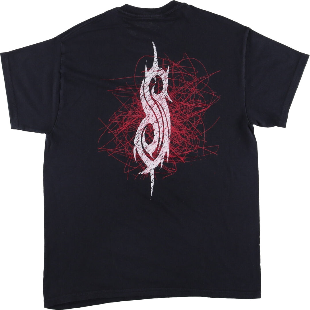 Slipknot Band T-shirt, Band T, Men's S size cotton black type Vintage Second Hand