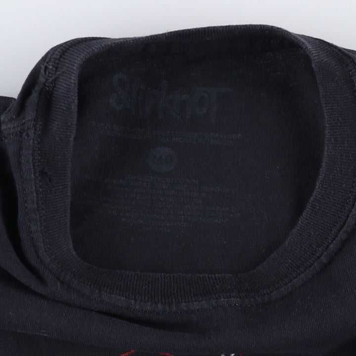 Slipknot Band T-shirt, Band T, Men's S size cotton black type Vintage Second Hand