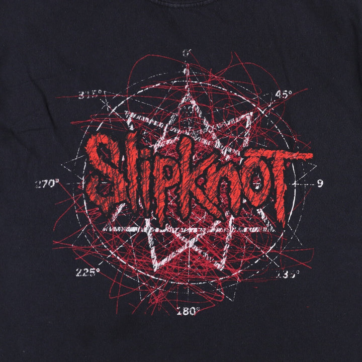 Slipknot Band T-shirt, Band T, Men's S size cotton black type Vintage Second Hand