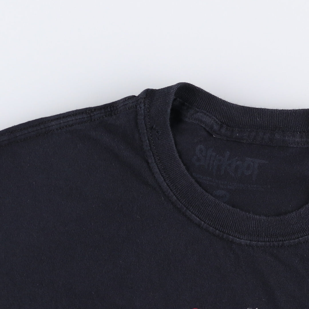 Slipknot Band T-shirt, Band T, Men's S size cotton black type Vintage Second Hand