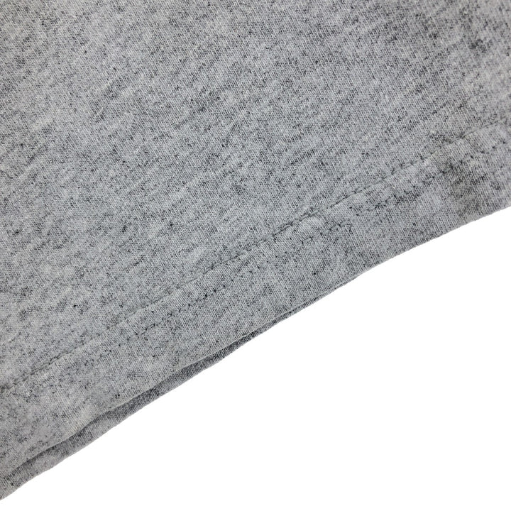 00'S Nike logo embroidered one-point logo T-shirt, men's size L cotton gray type Vintage Second Hand