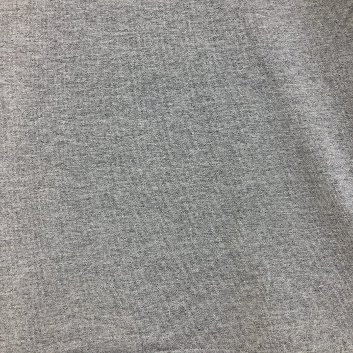 00'S Nike logo embroidered one-point logo T-shirt, men's size L cotton gray type Vintage Second Hand