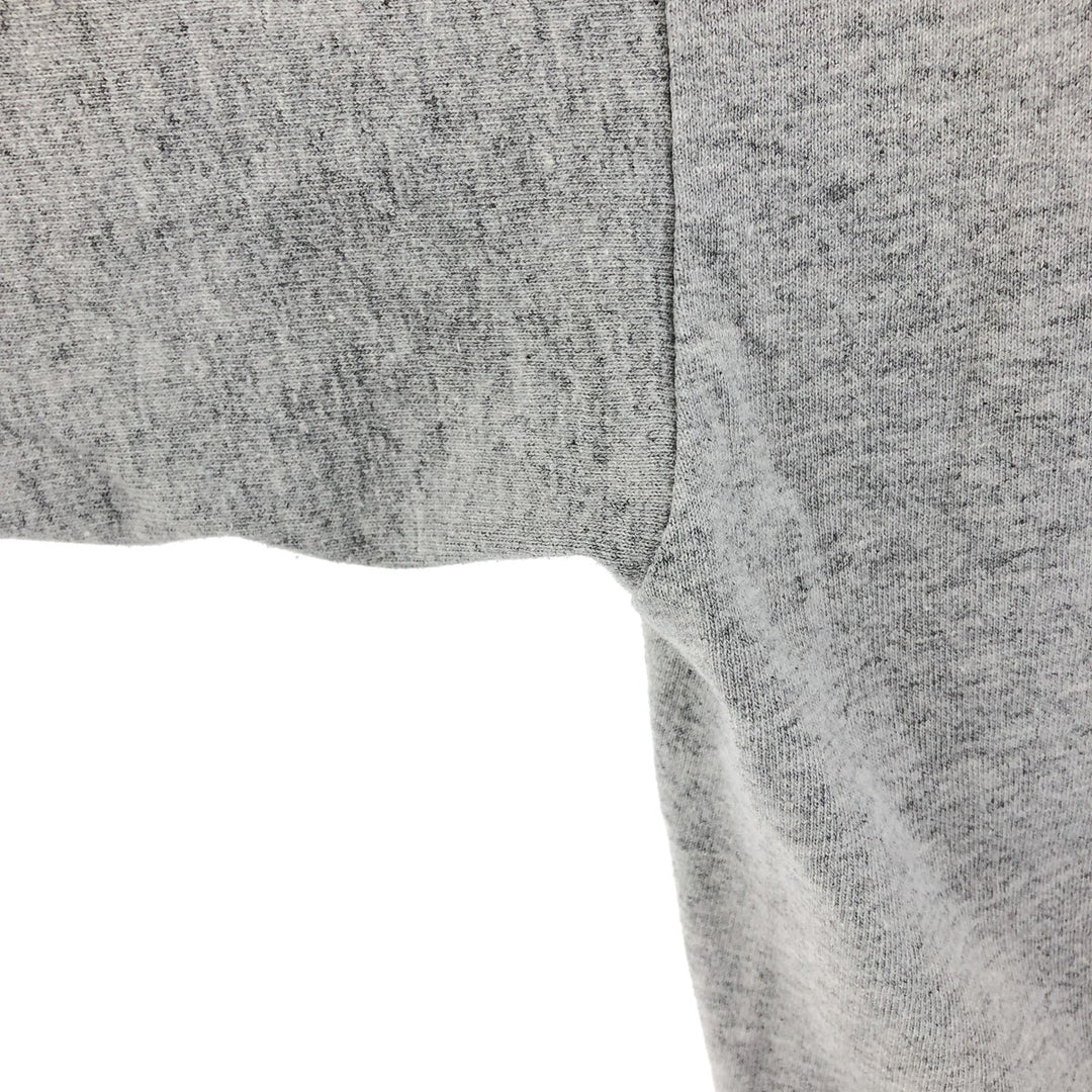 00'S Nike logo embroidered one-point logo T-shirt, men's size L cotton gray type Vintage Second Hand
