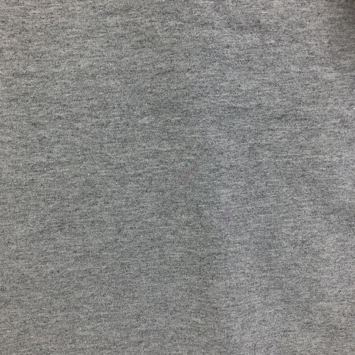 00'S Nike logo embroidered one-point logo T-shirt, men's size L cotton gray type Vintage Second Hand