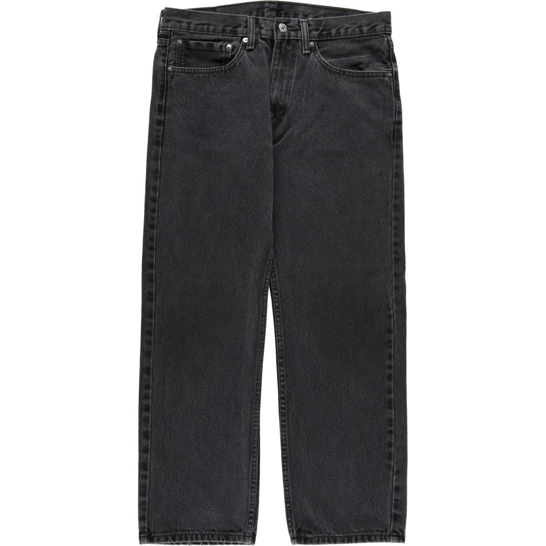 Levi's 505 Black Denim Tapered Denim Pants for Men, W34 equivalent unclear black type Vintage Second Hand