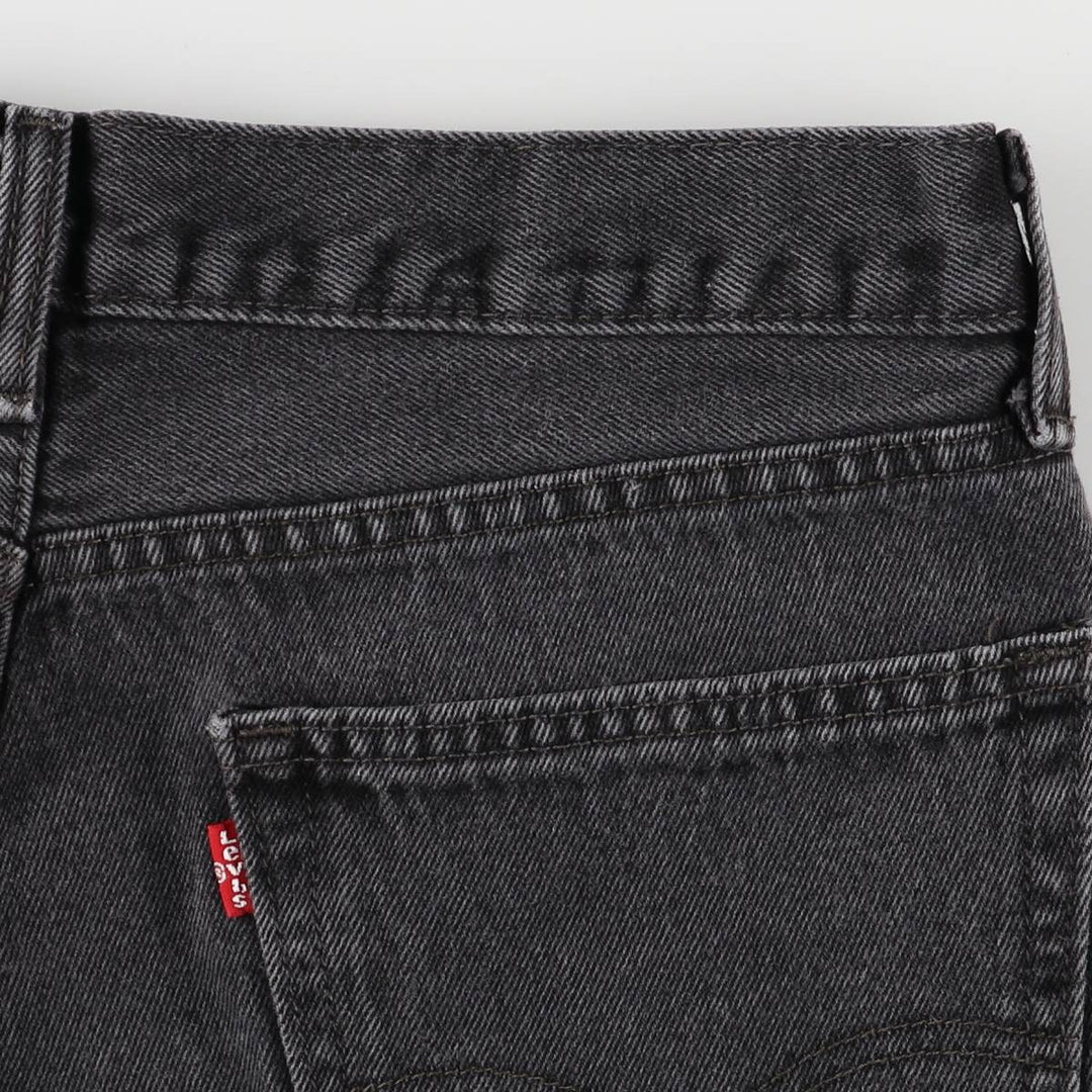 Levi's 505 Black Denim Tapered Denim Pants for Men, W34 equivalent unclear black type Vintage Second Hand
