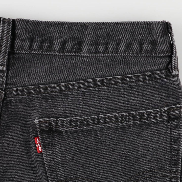 Levi's 505 Black Denim Tapered Denim Pants for Men, W34 equivalent unclear black type Vintage Second Hand
