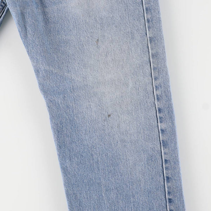 Levi's 505 STRAIGHT FIT tapered denim pants for men, size w37 cotton blue type Vintage Second Hand