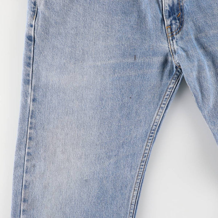Levi's 505 STRAIGHT FIT tapered denim pants for men, size w37 cotton blue type Vintage Second Hand