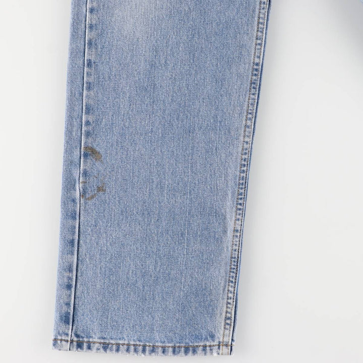 Levi's 505 STRAIGHT FIT tapered denim pants for men, size w37 cotton blue type Vintage Second Hand