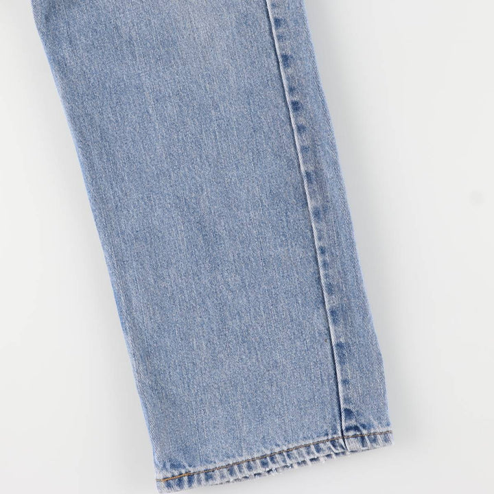 Levi's 505 STRAIGHT FIT tapered denim pants for men, size w37 cotton blue type Vintage Second Hand