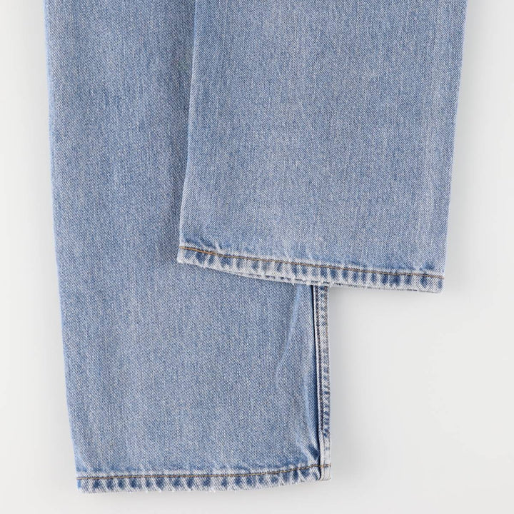 Levi's 505 STRAIGHT FIT tapered denim pants for men, size w37 cotton blue type Vintage Second Hand