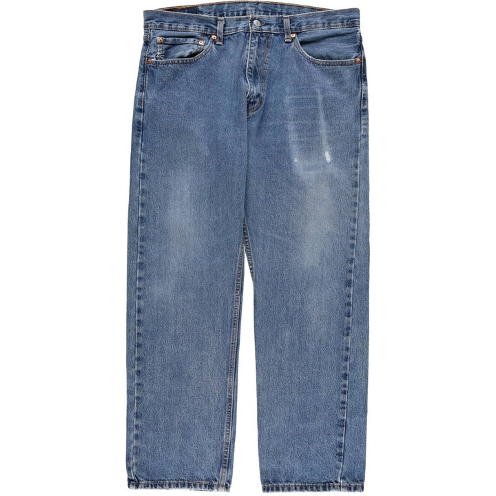 Levi's 505 tapered denim pants for men, size w37 unclear blue type Vintage Second Hand