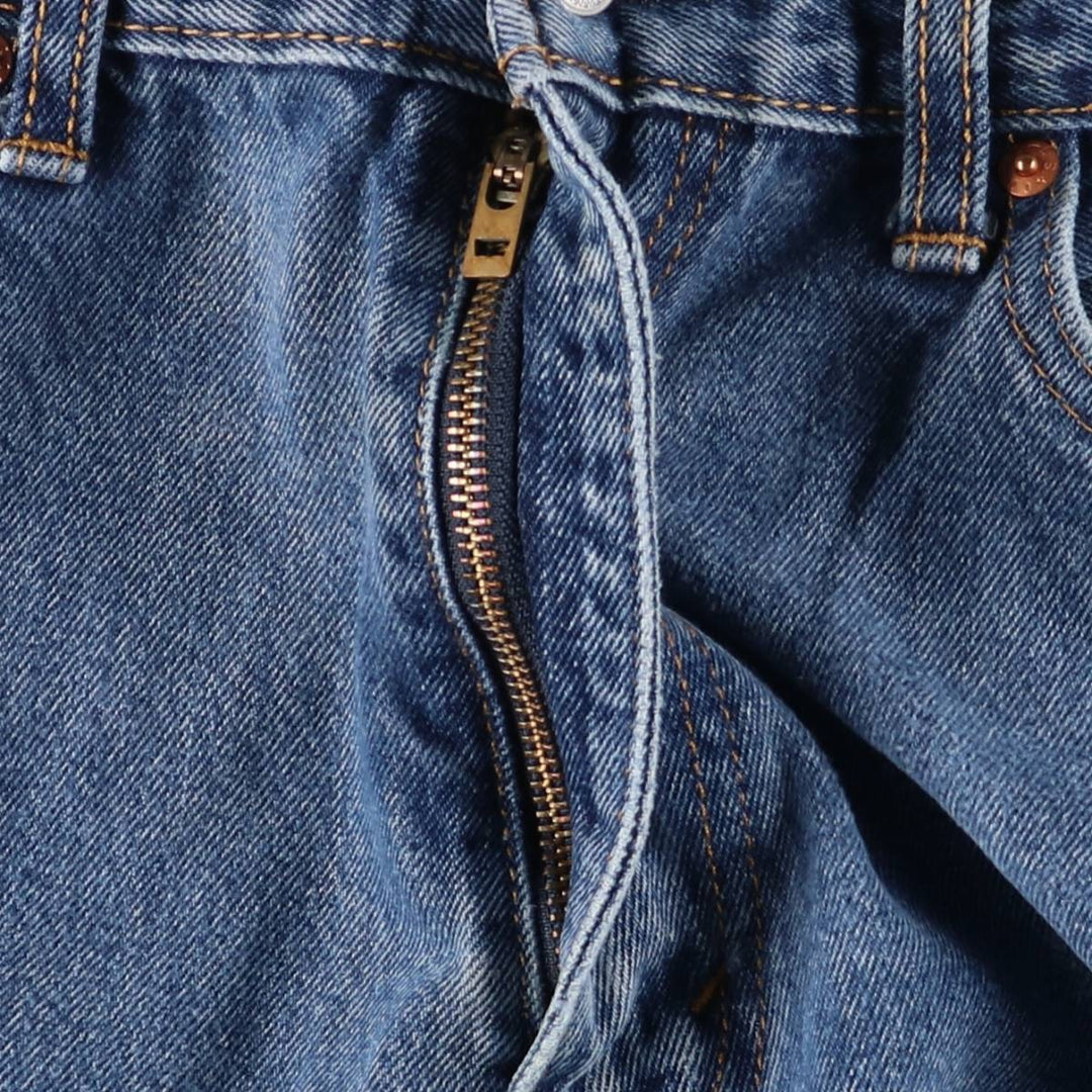 Levi's 505 tapered denim pants for men, size w37 unclear blue type Vintage Second Hand