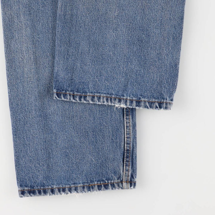 Levi's 505 tapered denim pants for men, size w37 unclear blue type Vintage Second Hand