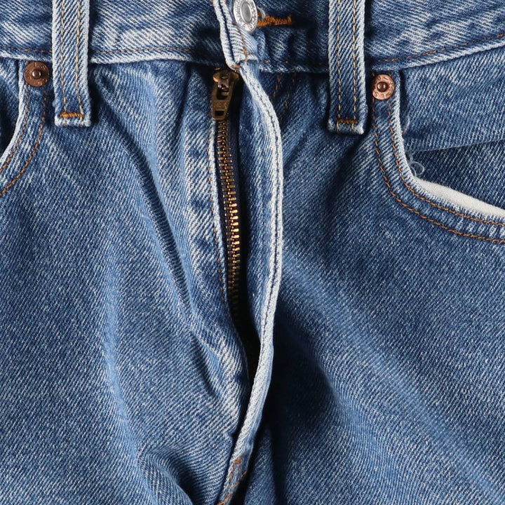 Levi's 505 REGULAR FIT tapered denim pants for men, size w32 cotton blue type Vintage Second Hand