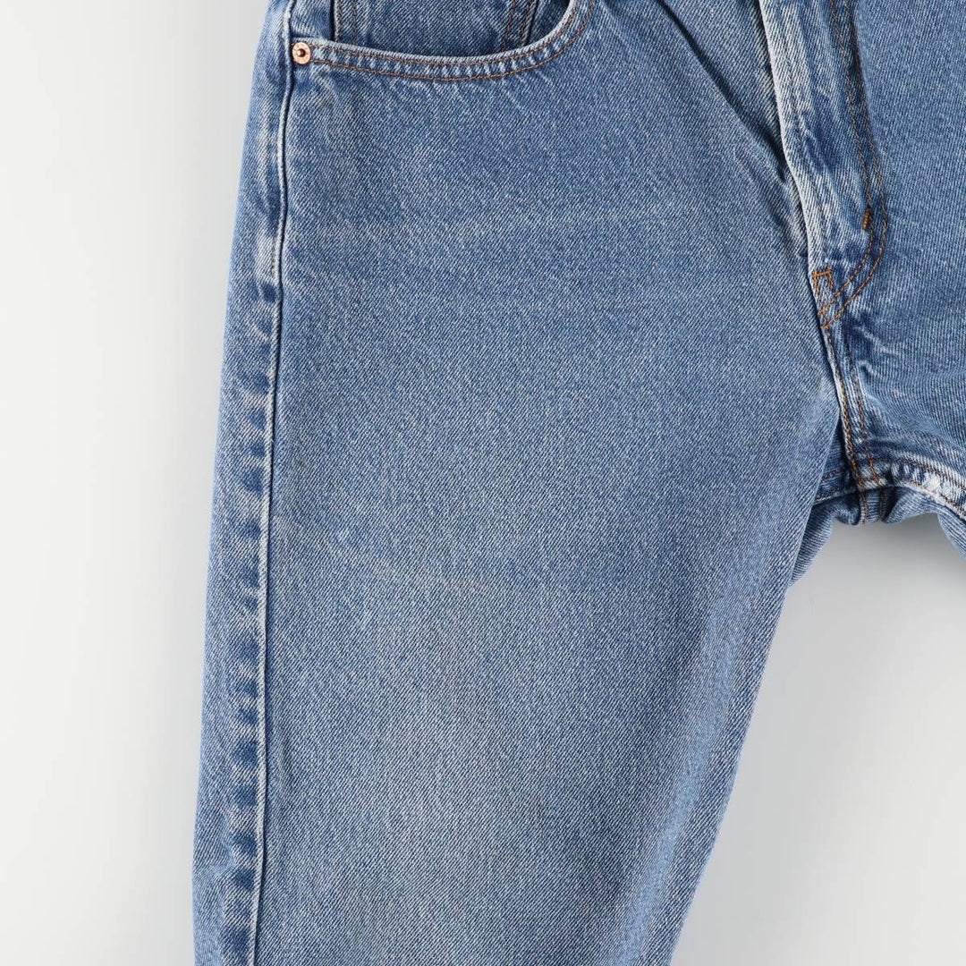 Levi's 505 REGULAR FIT tapered denim pants for men, size w32 cotton blue type Vintage Second Hand