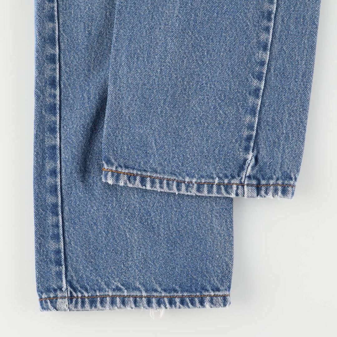 Levi's 505 REGULAR FIT tapered denim pants for men, size w32 cotton blue type Vintage Second Hand