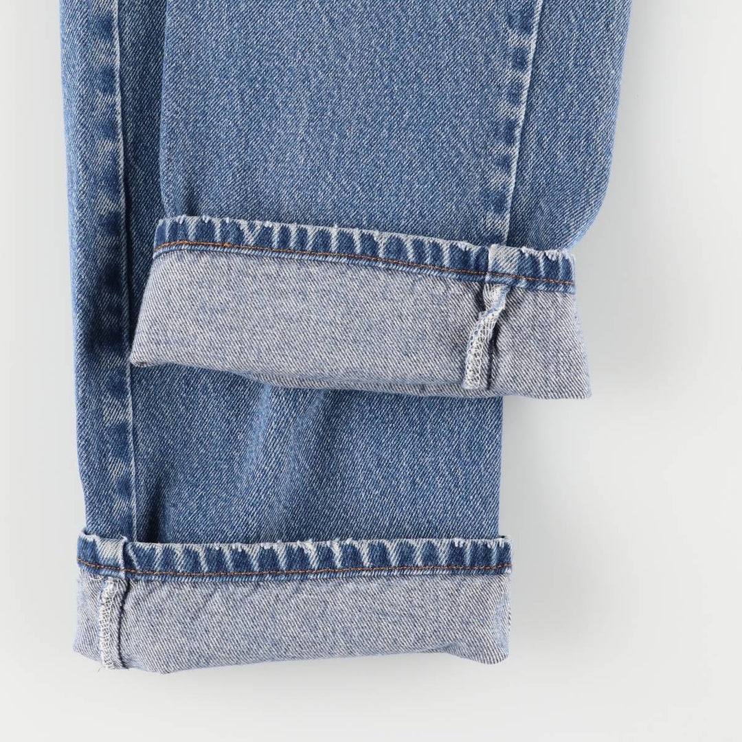Levi's 505 REGULAR FIT tapered denim pants for men, size w32 cotton blue type Vintage Second Hand