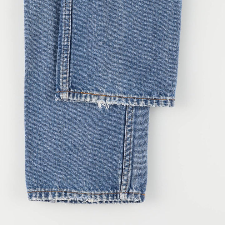 Levi's 505 REGULAR FIT tapered denim pants for men, size w32 cotton blue type Vintage Second Hand