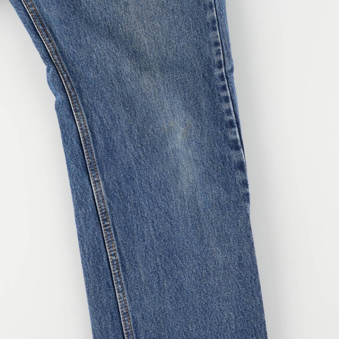Levi's 505 tapered denim pants for men, size W33 cotton blue type Vintage Second Hand