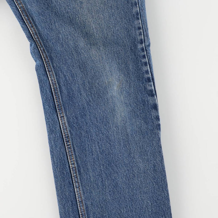 Levi's 505 tapered denim pants for men, size W33 cotton blue type Vintage Second Hand