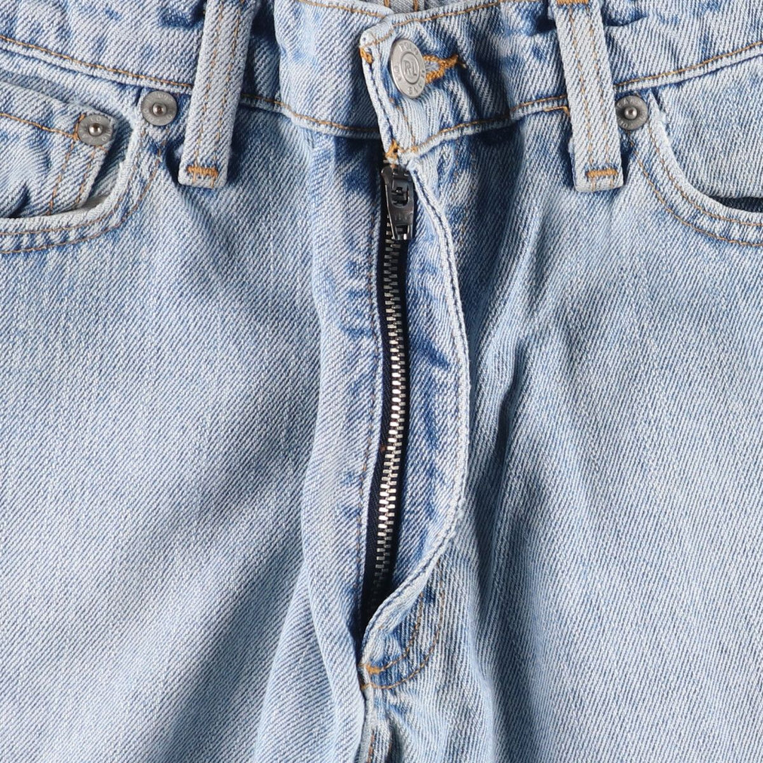 Ralph Lauren POLO JEANS COMPANY SATURDAY JEAN Straight denim pants for women, size L (w30) cotton Blue type light blue Vintage Second Hand