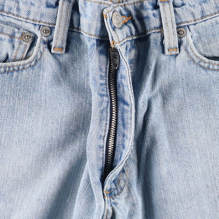 Ralph Lauren POLO JEANS COMPANY SATURDAY JEAN Straight denim pants for women, size L (w30) cotton Blue type light blue Vintage Second Hand