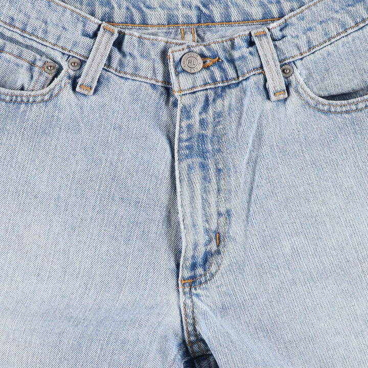 Ralph Lauren POLO JEANS COMPANY SATURDAY JEAN Straight denim pants for women, size L (w30) cotton Blue type light blue Vintage Second Hand
