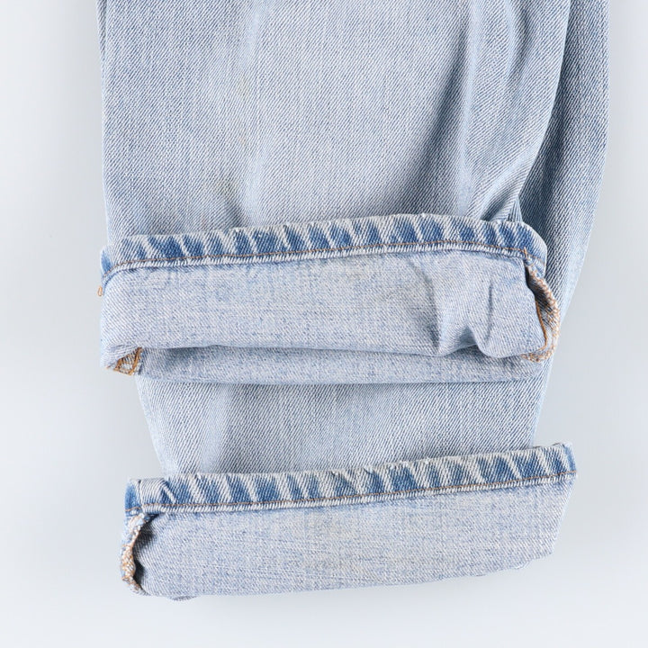 Ralph Lauren POLO JEANS COMPANY SATURDAY JEAN Straight denim pants for women, size L (w30) cotton Blue type light blue Vintage Second Hand